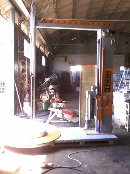 MACHINE FILM PACKING PALLET MACCHINA AUTOMATICA IMBALLAGGIO PALLET